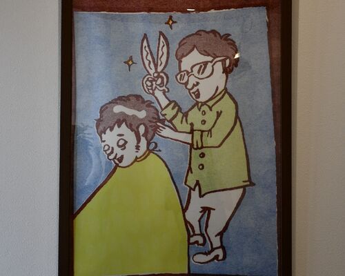 飾ってある写真